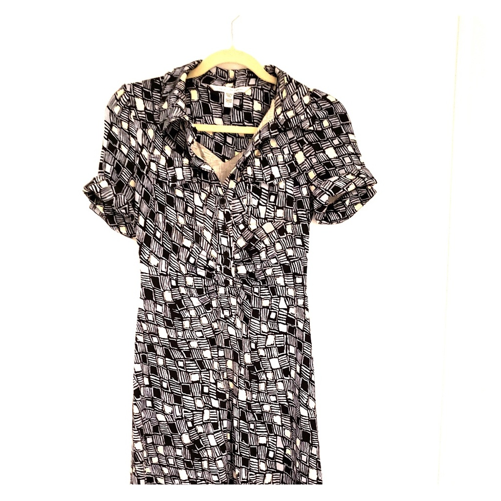 Diane von Furstenberg silk pullover dress